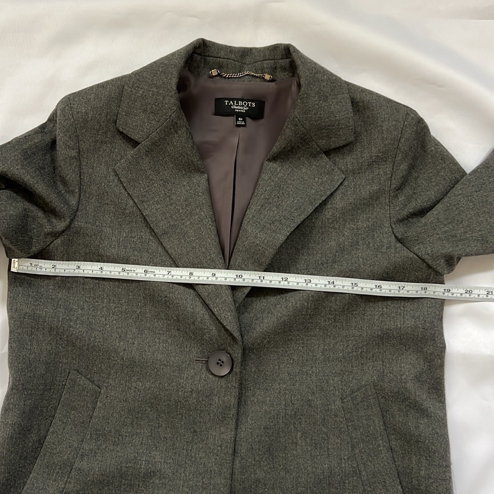 TALBOTS BLAZER size 8p - Picture 6 of 8